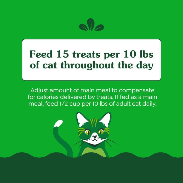 Greenies Feline SmartBites Skin & Fur Crunchy & Soft Adult Cat Treats Salmon 2.1oz