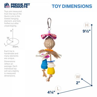 Prevue Pet Products Playfuls Tug of War Bird Toy