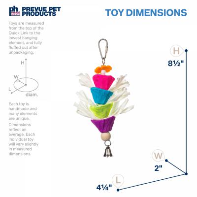 Prevue Pet Products Playfuls Raincatcher Bird Toy