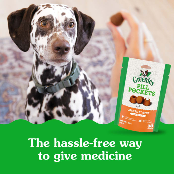Greenies Pill Pockets for Capsules Cheese 15.8 oz (60 Treats)