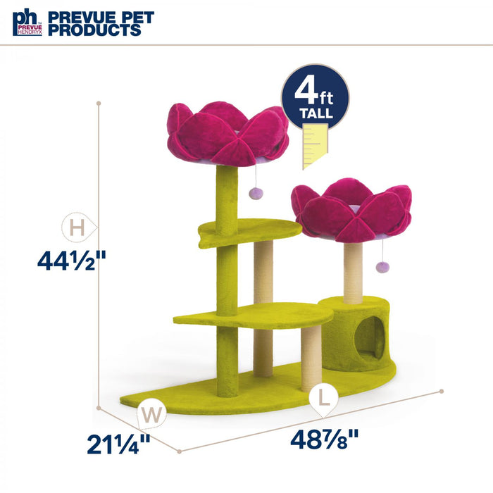 Prevue Pet Products Kitty Flower Garden Cat Tower