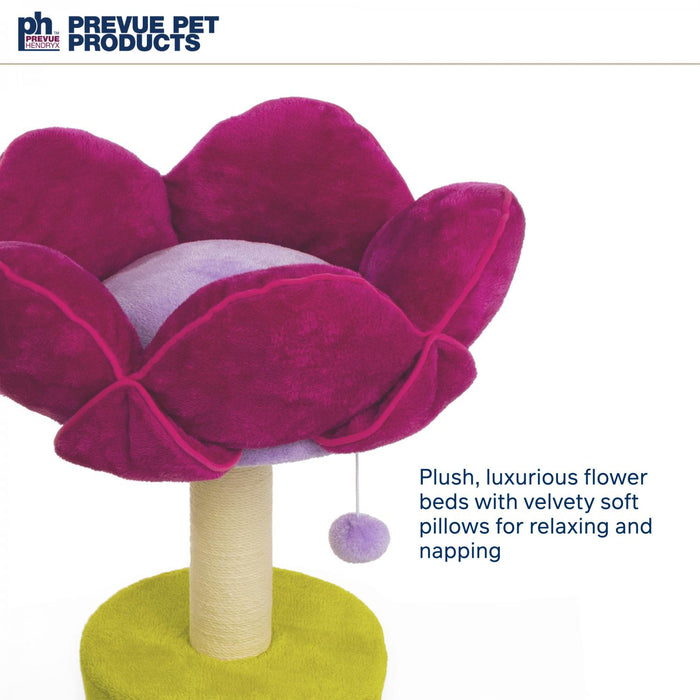 Prevue Pet Products Kitty Flower Garden Cat Tower