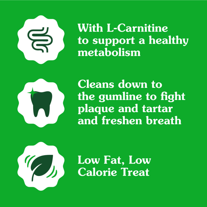 Greenies Weight Management Dog Natural Dental Treats Regular 27oz (27 Treats)