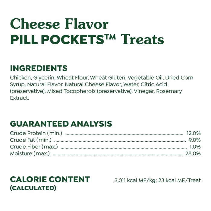 Greenies Pill Pockets for Capsules Cheese 15.8 oz (60 Treats)