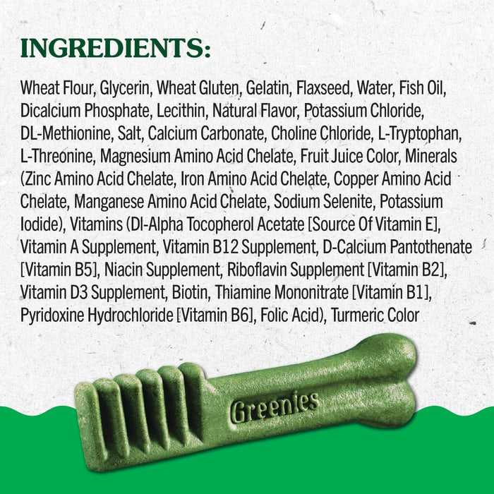 Greenies Puppy 6+ Months Dog Dental Treats Regular 12oz (12 Treats)