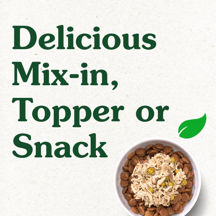 Greenies Smart Topper Wet Mix-In for Dogs Chicken, Peas, Apples & Brown Rice Recipe 2oz (Pack of 10)
