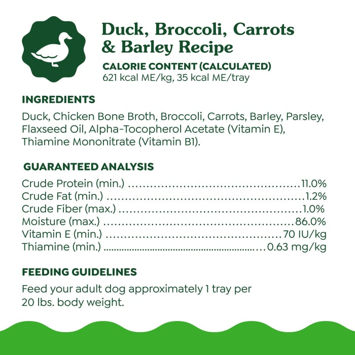 Greenies Smart Topper Wet Mix-In for Dogs, Duck, Broccoli, Carrots & Barley Recipe 2oz (Pack of 10)