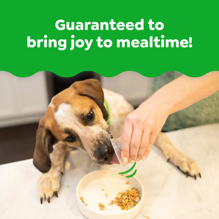 Greenies Smart Topper Wet Mix-In for Dogs, Duck, Broccoli, Carrots & Barley Recipe 2oz (Pack of 10)