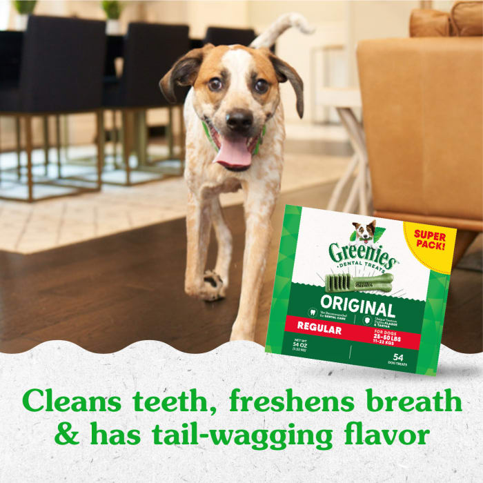Greenies Dog Dental Treats Regular Original 54oz (54 Count)