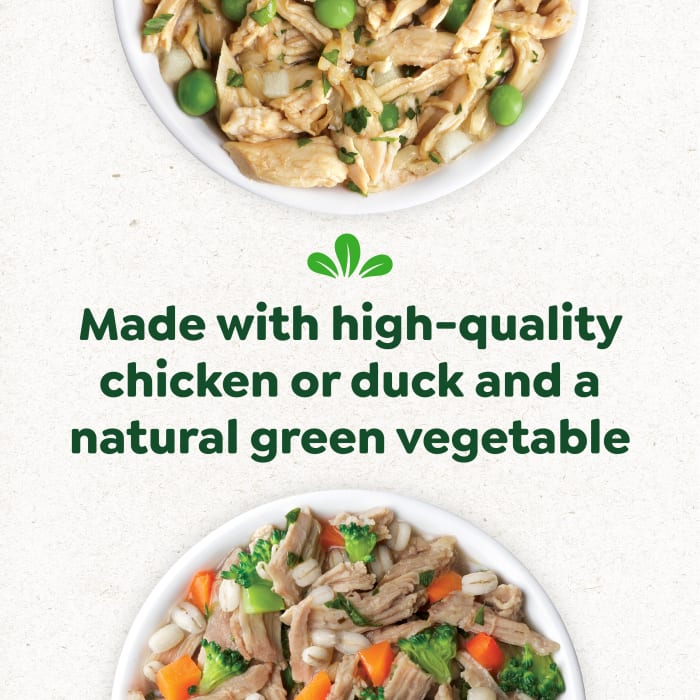 Greenies Smart Topper Wet Mix-In for Dogs Chicken with Peas & Duck Variety Pack 2oz (Pack of 8)