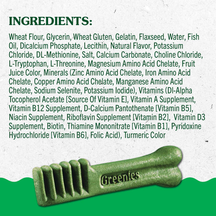 Greenies Puppy 6+ Months Dog Dental Treats Petite 6oz (10 Treats)