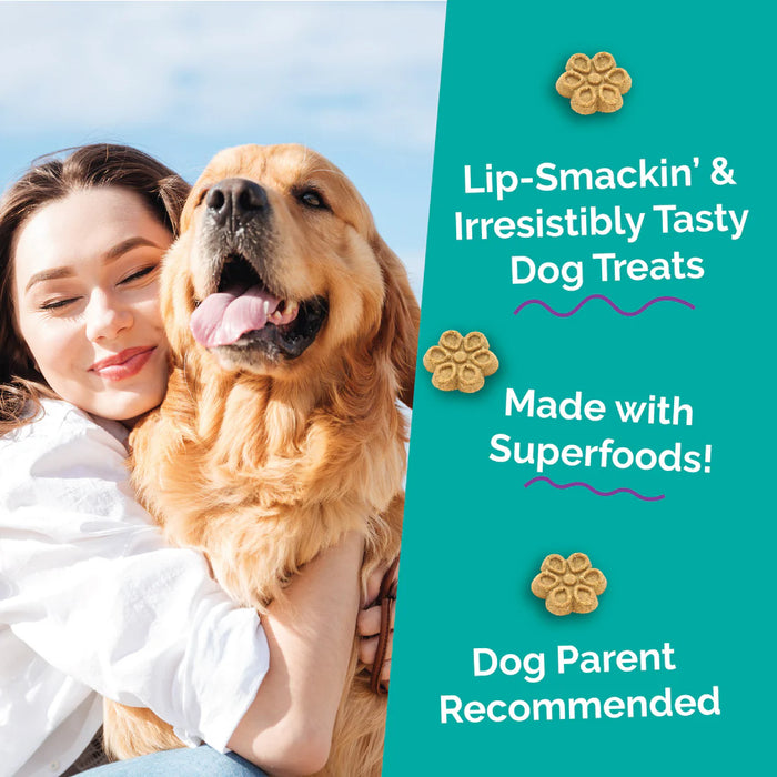 Fruitables Biggies Dog Treats Almond Butter & Coconut 16oz