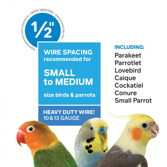 Prevue Pet Products Universal Bird Home with Stand