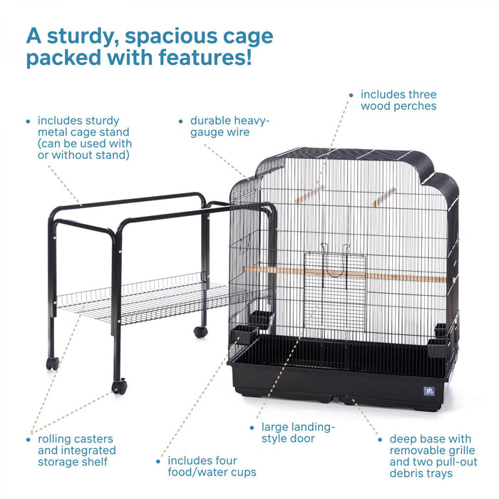 Prevue Pet Products Universal Bird Home with Stand