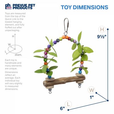 Prevue Pet Products Playfuls Birds of Paradise Swing Bird Toy