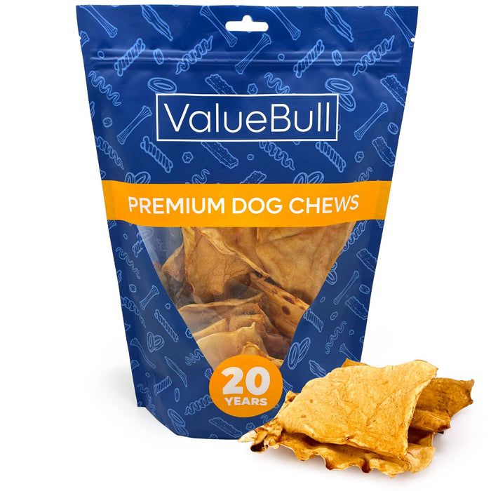 Value Pet Supplies ValueBull USA Rawhide Chips, Chicken Infused, 25 Count