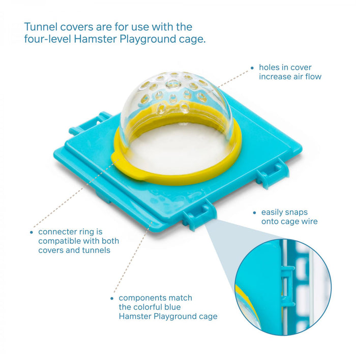 Prevue Pet Products 2006 Tunnel Covers for Hamster Playhouse