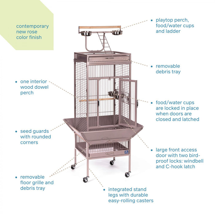 Prevue Pet Products Playtop 18" Bird Home