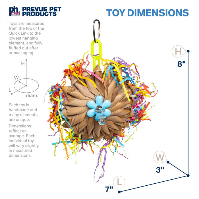 Prevue Pet Products Preening Wheel - Playfuls Preen and Pacify Bird Toy