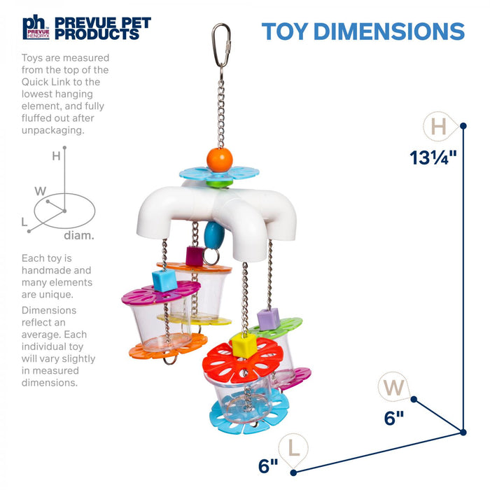 Prevue Pet Products Sink 'N Seek - Playfuls Forage and Engage Bird Toy
