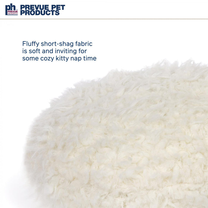 Prevue Pet Products Kitty Power Paws Comfy Chicken Hideaway for Cats, White