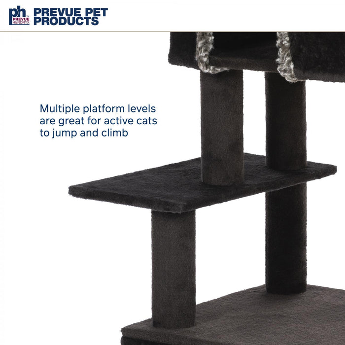 Prevue Pet Products Kitty Power Paws Dark Cat Tower