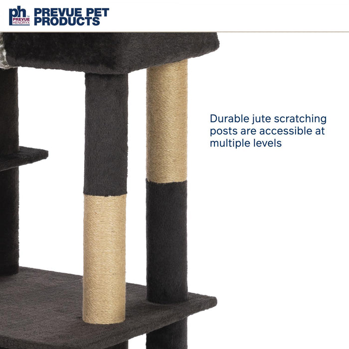 Prevue Pet Products Kitty Power Paws Dark Cat Tower