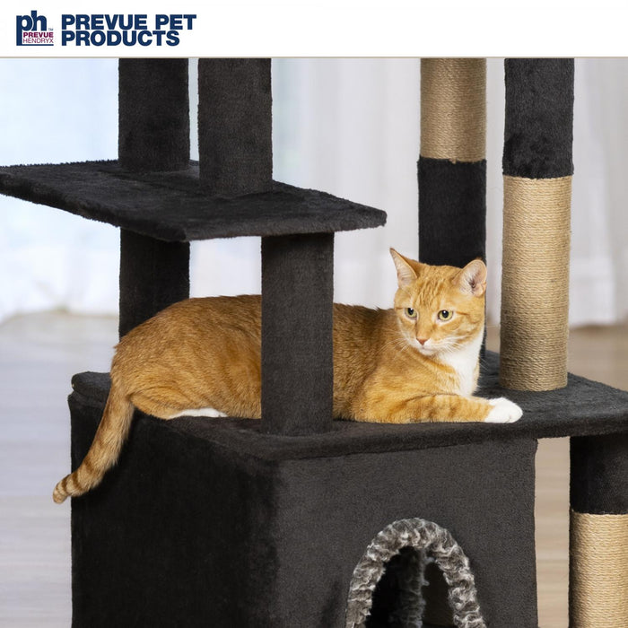 Prevue Pet Products Kitty Power Paws Dark Cat Tower