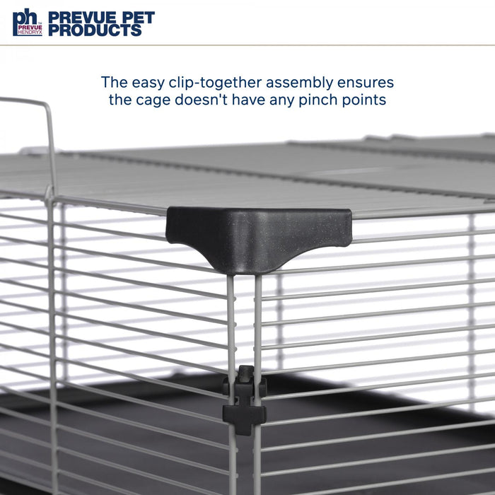 Prevue Pet Products Suburban Universal Small Animal Home, Gray Base & Mesh