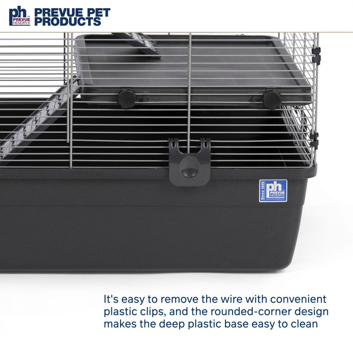 Prevue Pet Products Suburban Universal Small Animal Home, Gray Base & Mesh