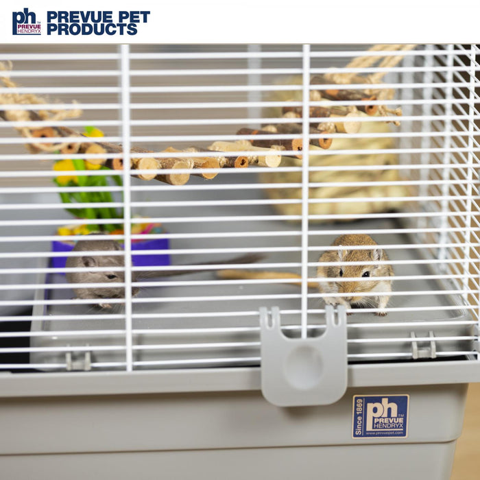 Prevue Pet Products Ranch Universal Small Animal Home, Grey & White