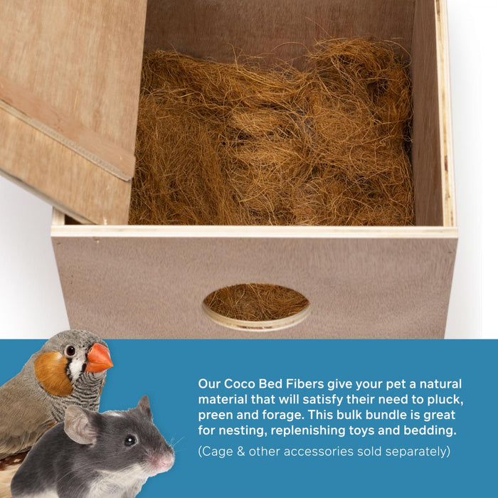 Prevue Pet Products Coco Bed Fibers 0.5lb