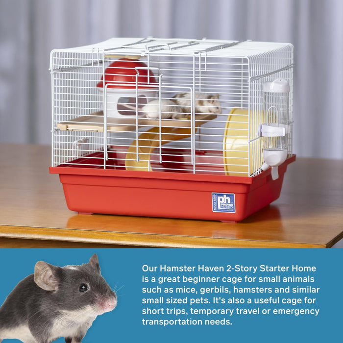 Prevue Pet Products Hamster Haven 2-Story Starter