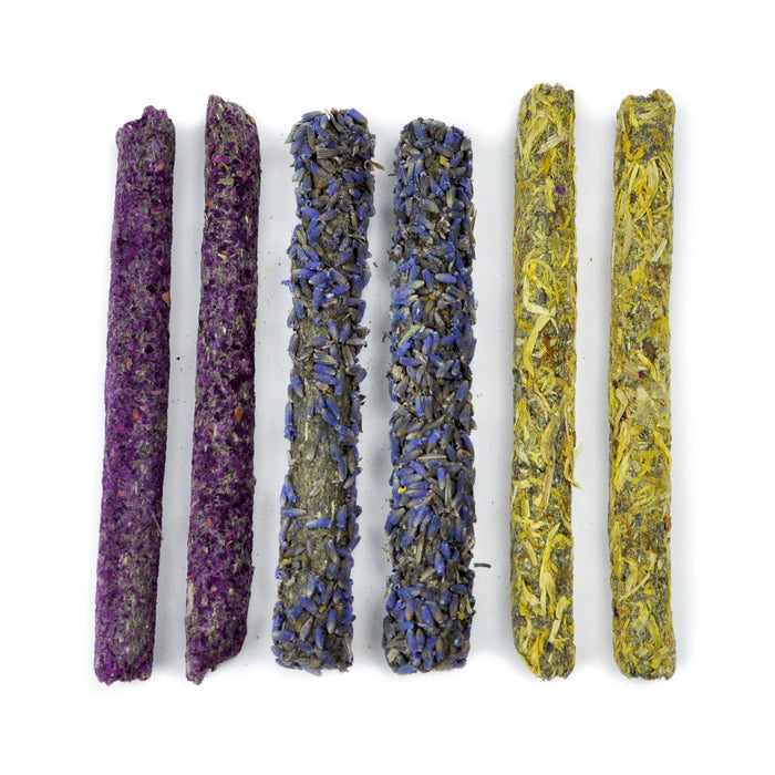 Prevue Pet Products Natural Flower Chew Sticks for Small Animals
