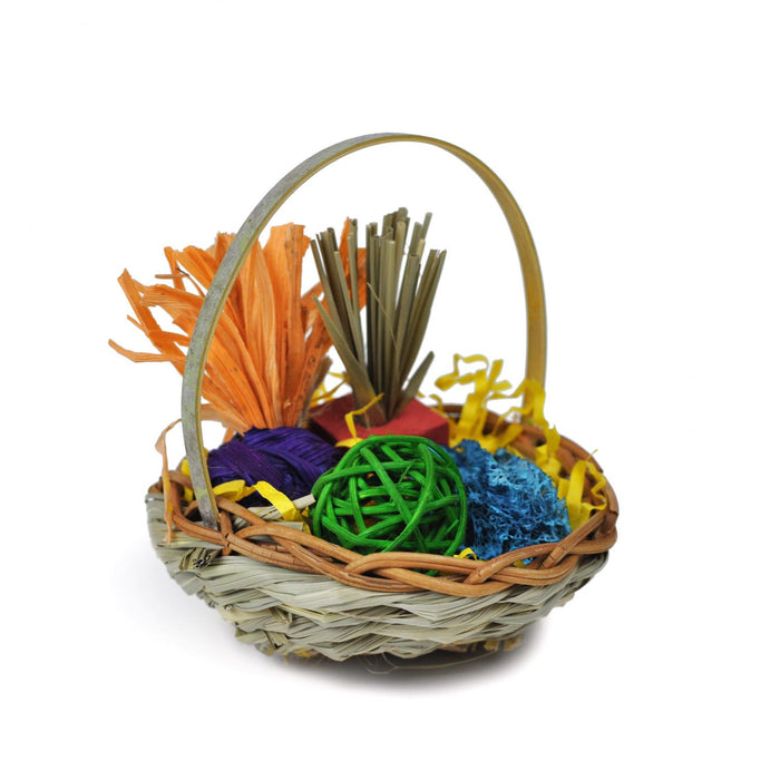 Prevue Pet Products Playfuls Buffet Basket Small Animal Chew Toy