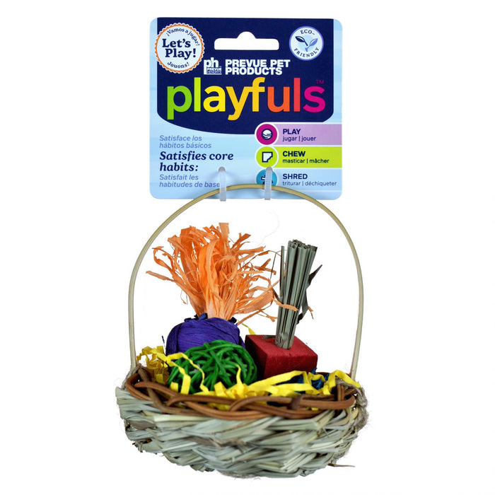 Prevue Pet Products Playfuls Buffet Basket Small Animal Chew Toy