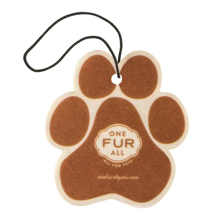 One Fur All Vanilla Sandalwood Car Air Freshener