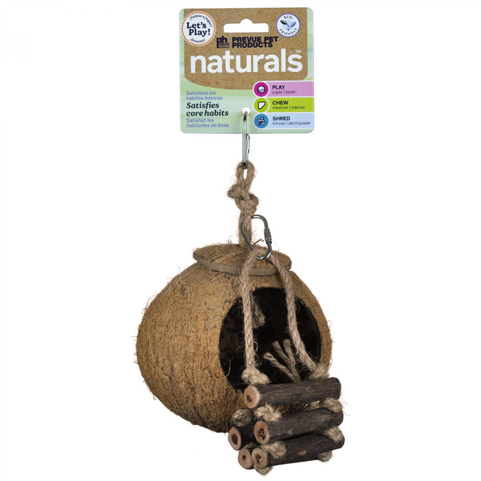 Prevue Pet Products Coco Hideaway with Ladder for Small Animals