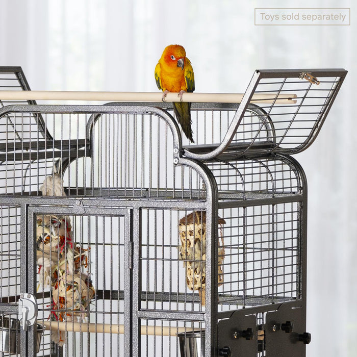 Prevue Pet Products On the Fly Playtop Bird Cage with Stand