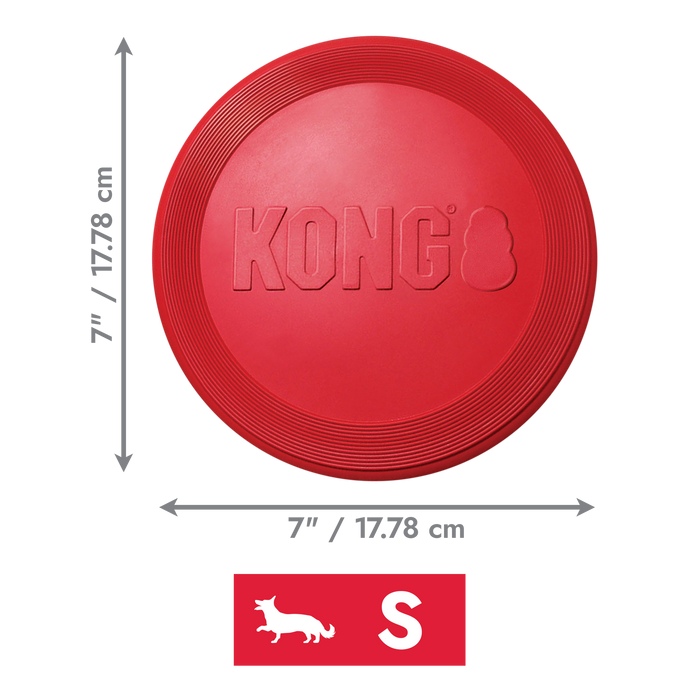 KONG Flyer Dog Toy Red SM - 2 - Image 11