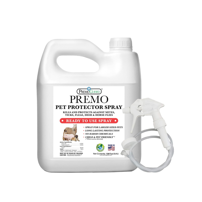Premo Natural Product Plant Based Non-Toxic Pet Protector Spray