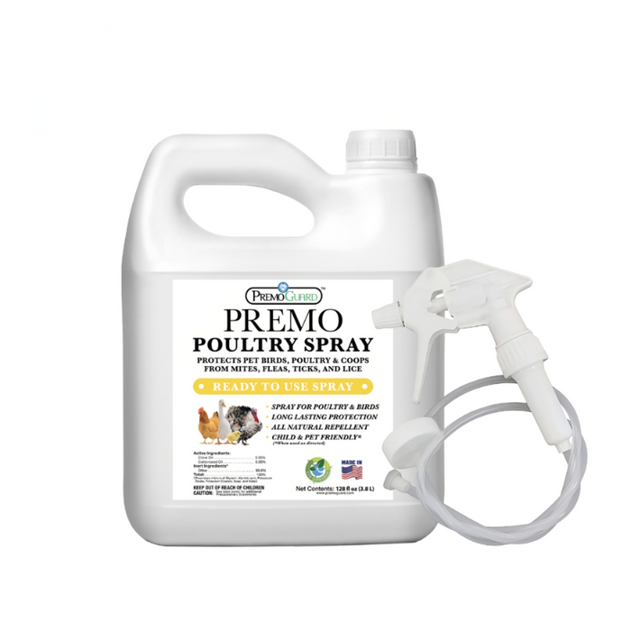Premo Natural Product Plant Based Natural Non-Toxic Poultry Spray