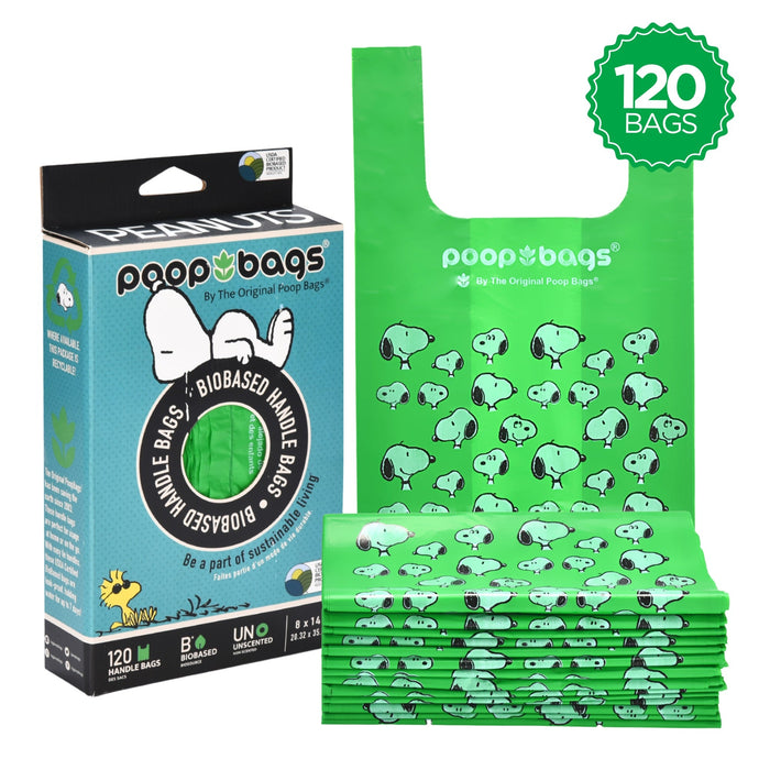 The Original Poop Bags Snoopy® Handle Tie Poop Bags