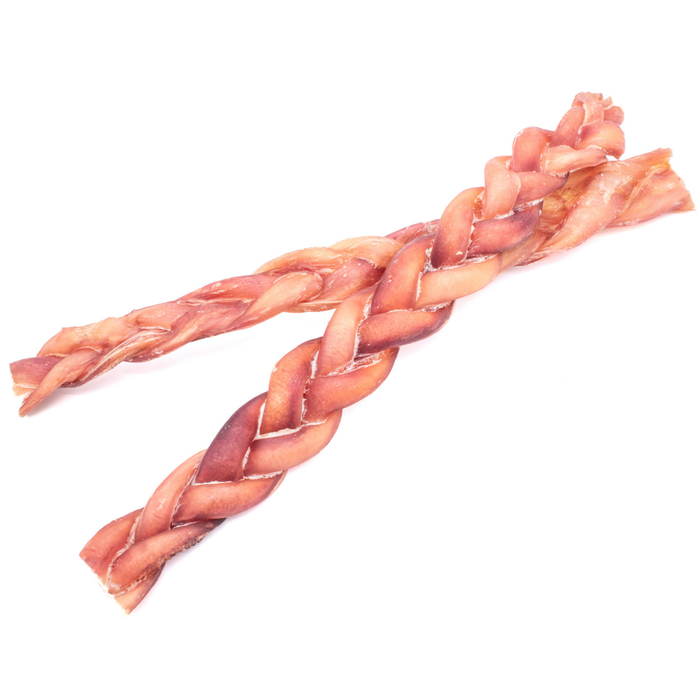 Bully Bunches 12 Inch Standard Braided Bully Stick