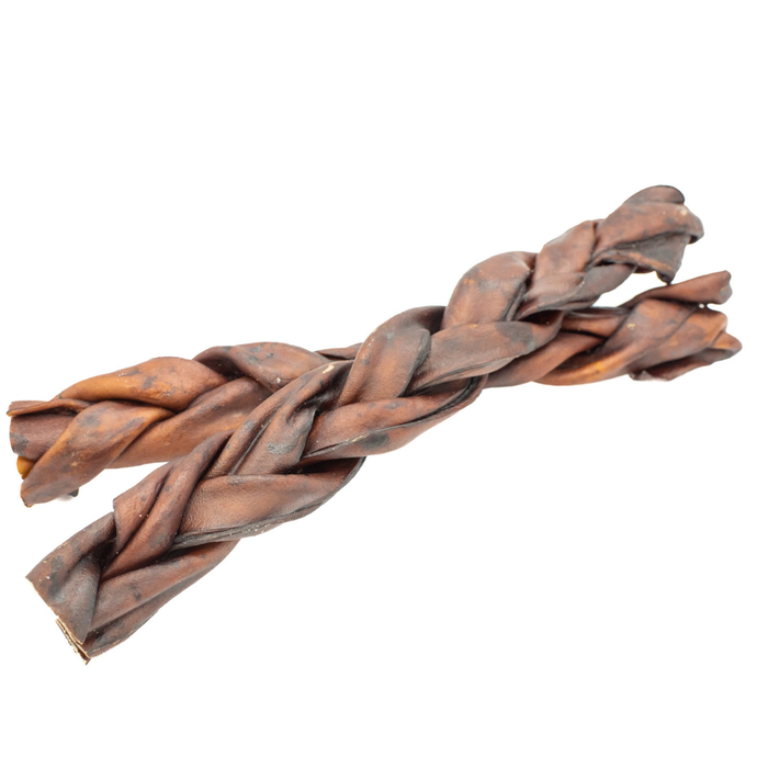 Bully Bunches 10-12 Inch Braided Collagen Stick