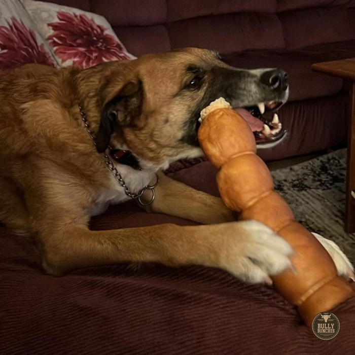 Bully Bunches 10-12 Inch Peanut Butter Cheek Roll