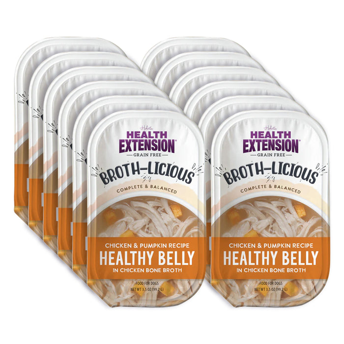 Health Extension Broth-Licious Chicken & Pumpkin in Bone Broth - Healthy Belly Recipe for Adult Dogs - Image 8