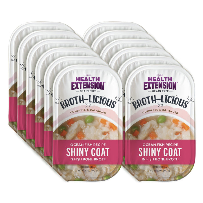 Health Extension Broth-Licious Ocean Fish in Bone Broth -Shiny Coat Recipe for Adult Dogs - Image 8