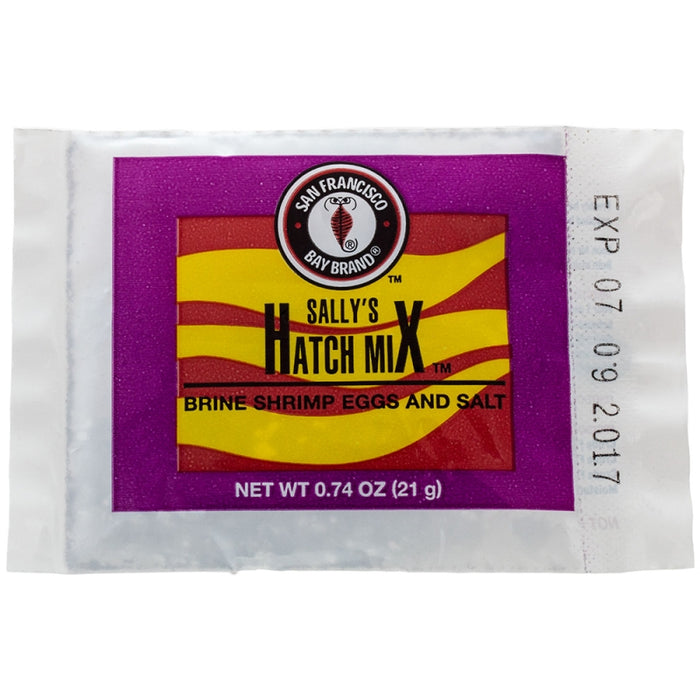 San Francisco Bay Brand Brine Shrimp Hatch Mix Fish Food 0.74 oz 3 Pack