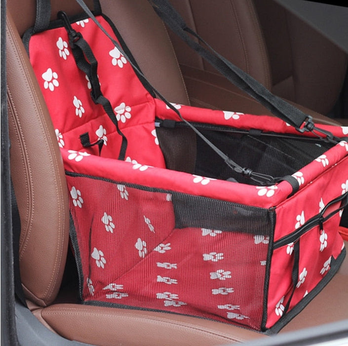 Furr Baby Gifts Dog Safety Mesh Travel Carrier Basket